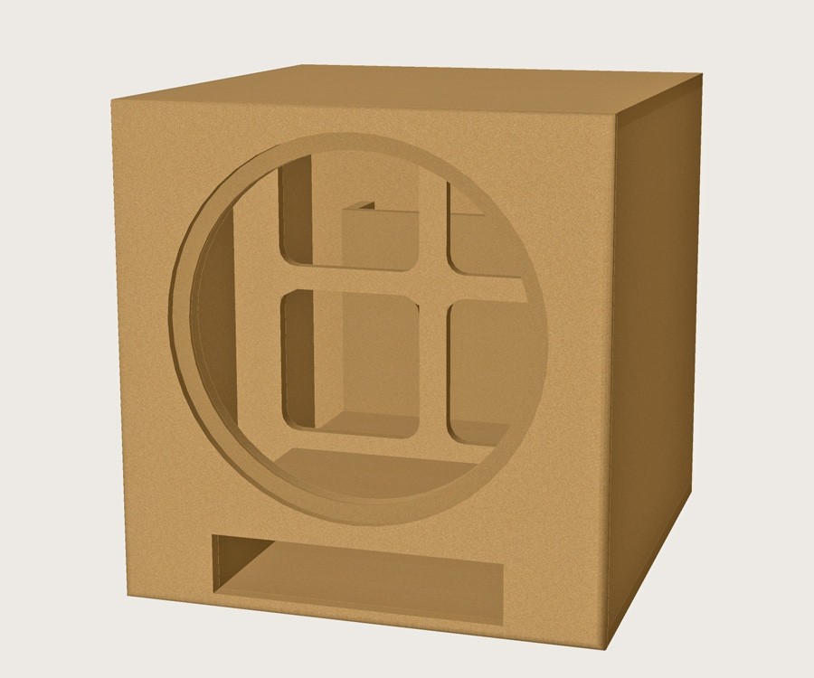 Denovo Audio Cube 18 Subwoofer Flat Pack for 18